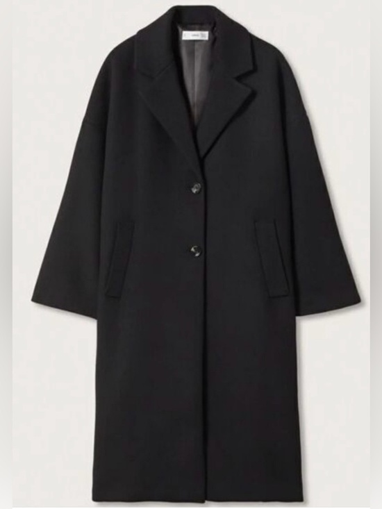 Mango Jackets & Blazers - MANGO Oversized Wool Coat